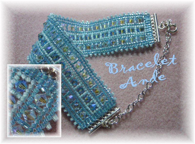 Bracelet Ande perles de verre